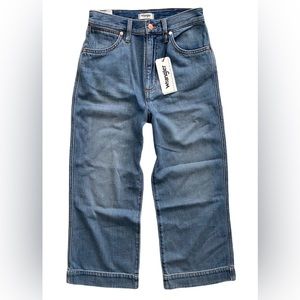 Wrangler Heritage Crop Wide Leg Jeans